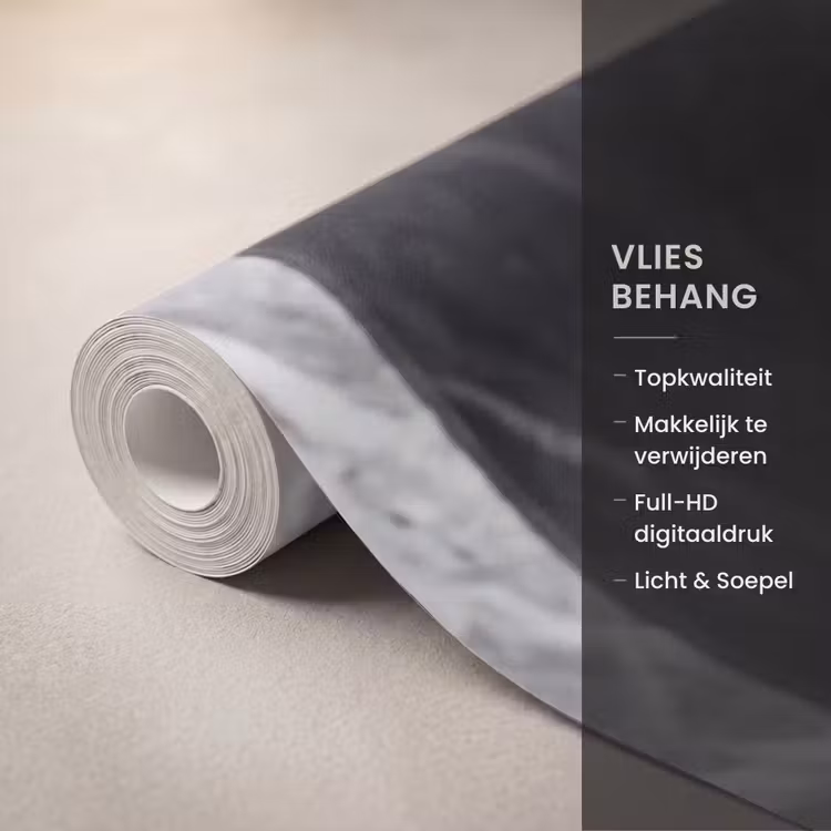 Behang - Relaxt - Bad - Zwart - Wit — 3