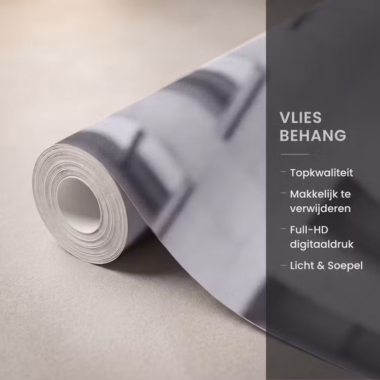 Behang - Retro - Vrouw - Zwart - Wit — 3