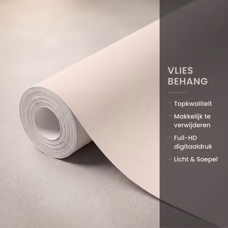 Behang - Tijger - Roze - Oranje — 3