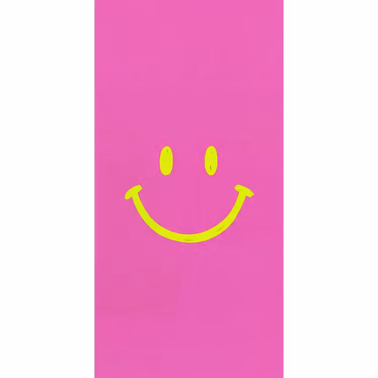 Behang - Smiley - Vrolijk - Roze — 2