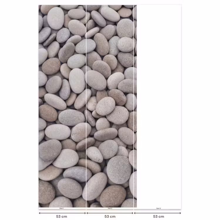Behang - Kiezels - Stenen - Grijs — 6