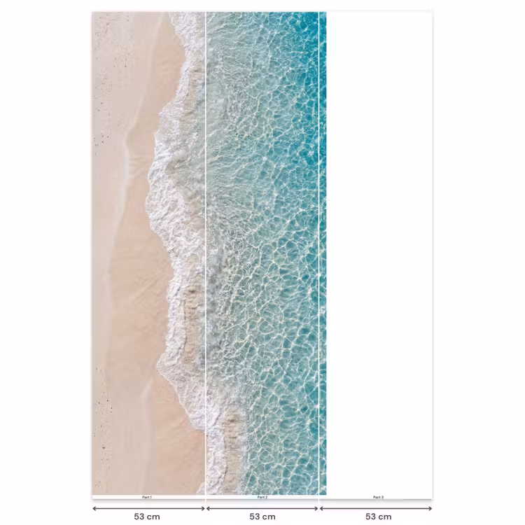 Behang - Kust - Zand - Blauw — 6
