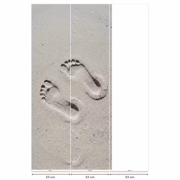 Behang - Voeten - Zand - Zee — 6