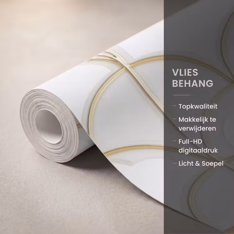 Behang - Mozaïek - Bogen - Goud — 3