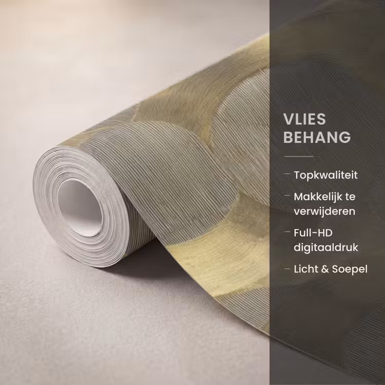 Behang - Modern - Geometrisch - Goud — 3