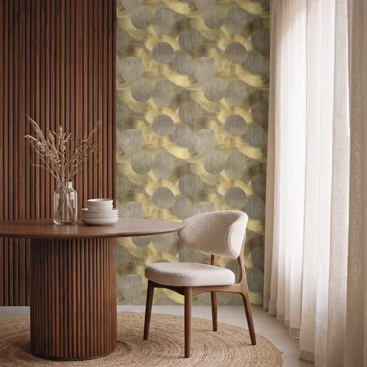 Behang - Modern - Geometrisch - Goud — 4