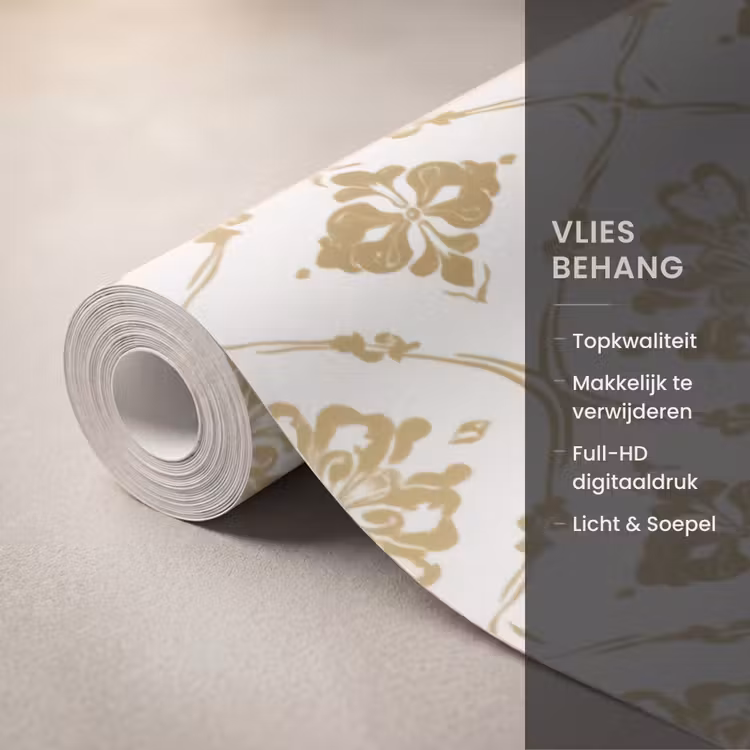 Behang - Ornament - Klassiek - Goud — 3