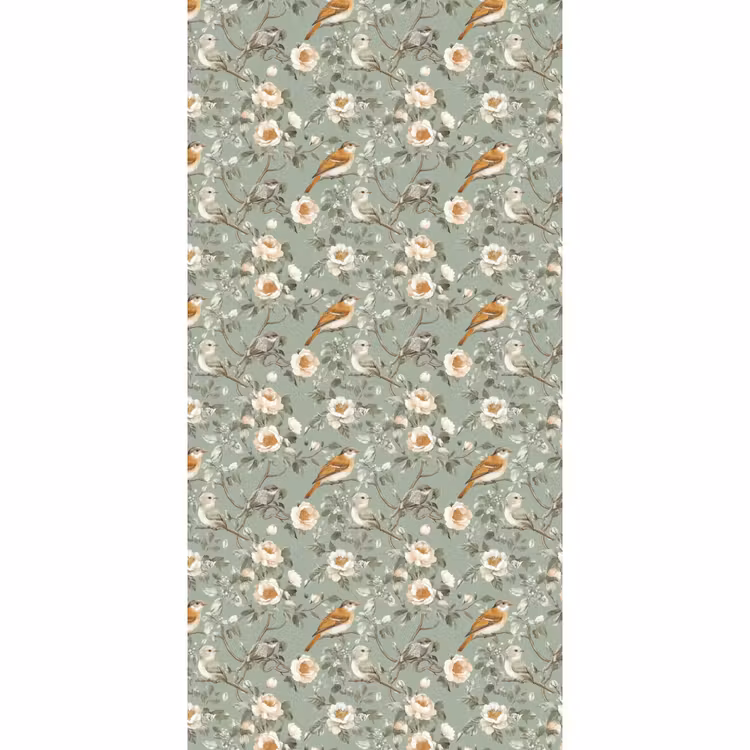 Behang - Roze - Vogels - Kleurrijk — 2