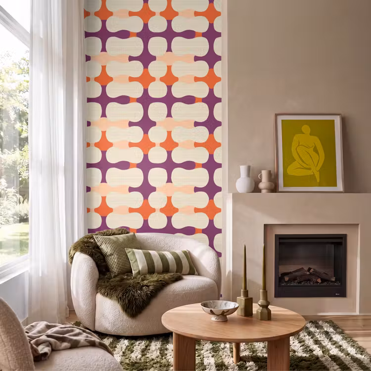Behang - Modern - Patroon - Kleurrijk — 1