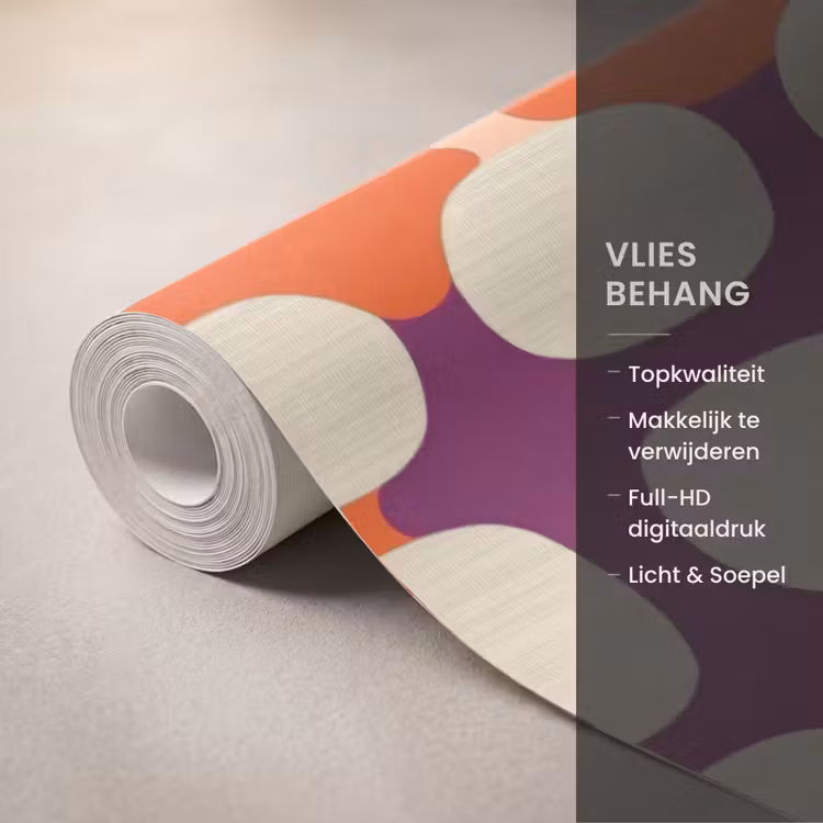 Behang - Modern - Patroon - Kleurrijk — 3