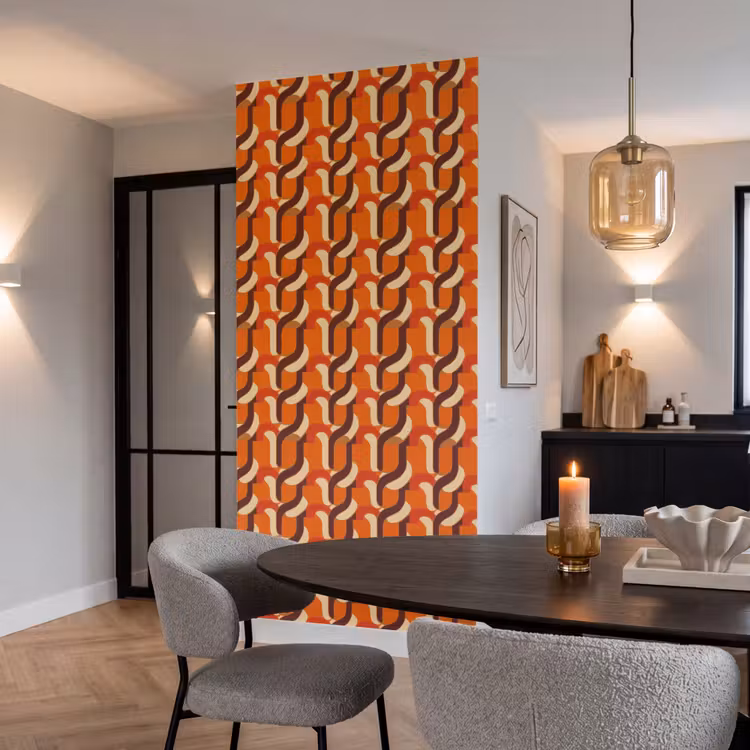Behang - Retro - Modern - Kleurrijk — 5