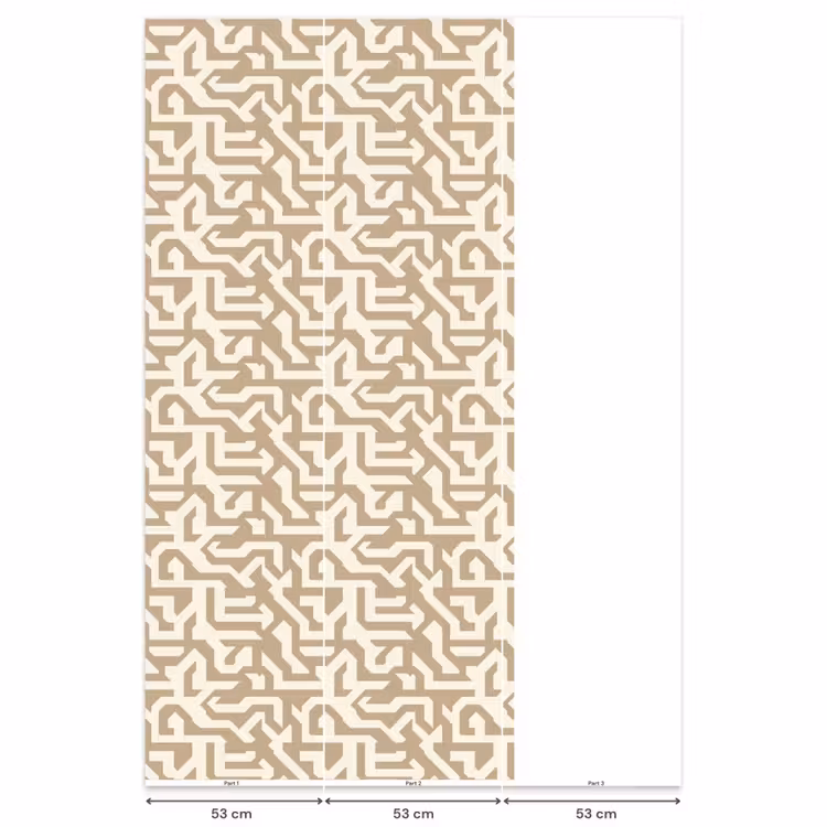Behang - Modern - Abstract - Beige — 6