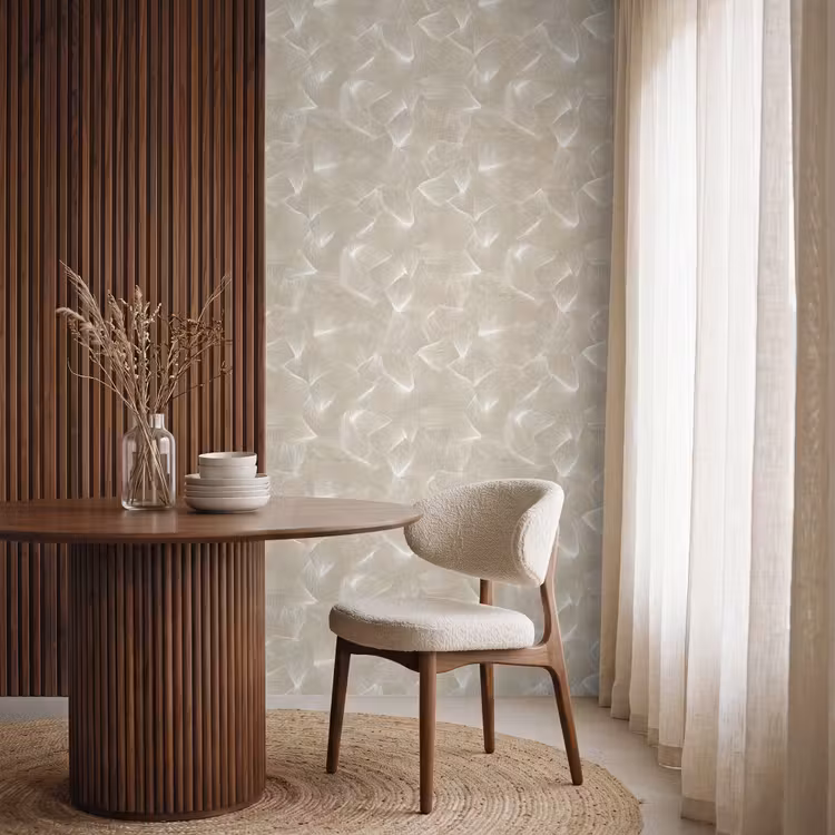 Behang - Organisch - Textuur - Beige — 4