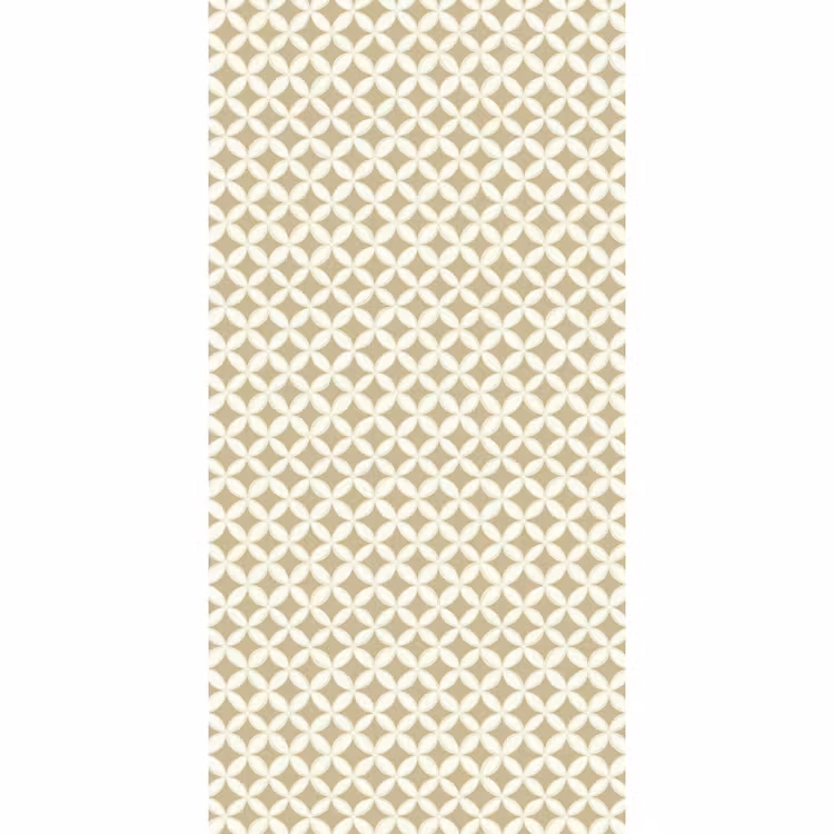 Behang - Symmetrisch - Motief - Beige — 2