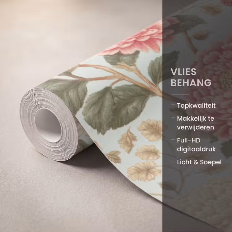 Behang - Klassiek - Botanisch - Veelkleurig — 3