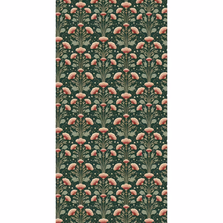 Behang - Patroon - Botanisch - Kleurrijk — 2