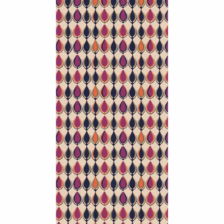 Behang - Vintage - Retro - Kleurrijk — 2