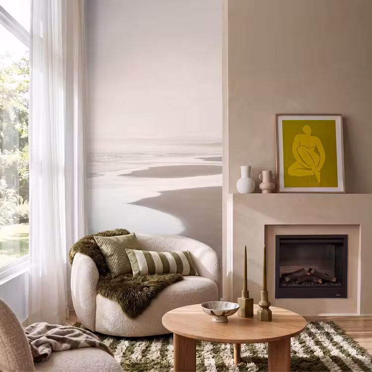Behang - Kustlijn - Strand - Oceaan — 1