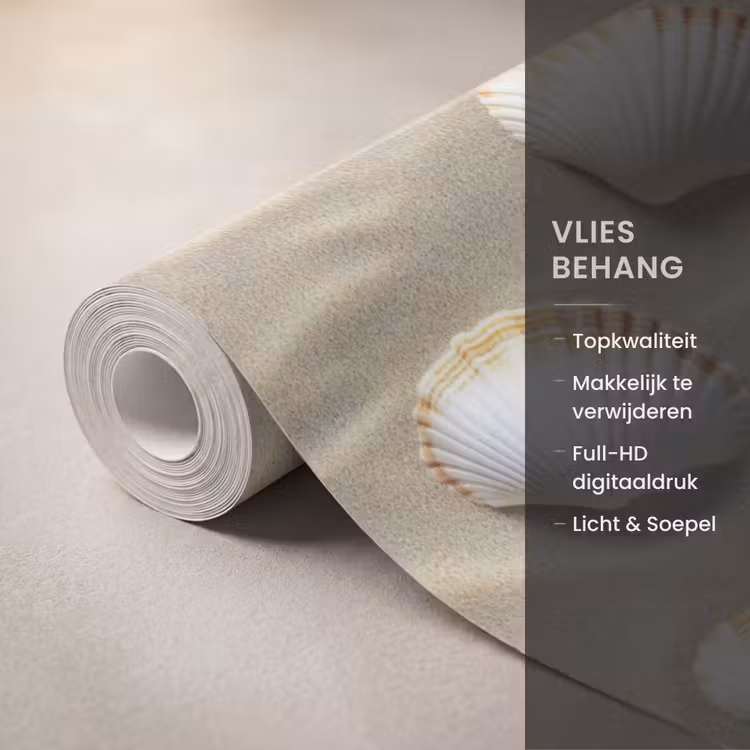 Behang - Schelpen - Zand - Maritiem — 3