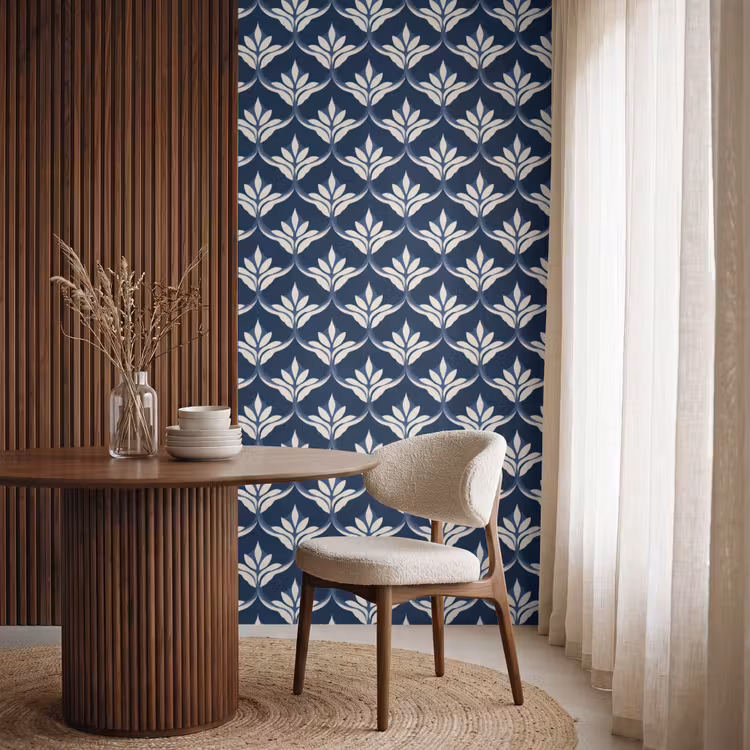 Behang - Modern - Ontwerp - Blauw — 4