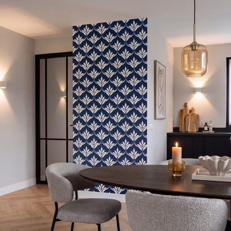 Behang - Modern - Ontwerp - Blauw — 5