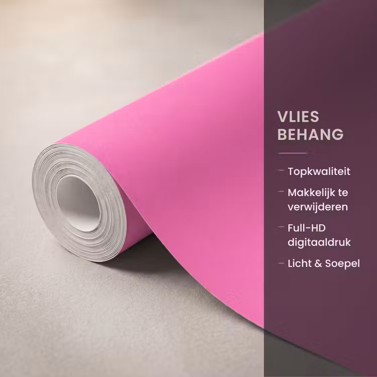 Behang - Kers - Roze - Fruit — 3
