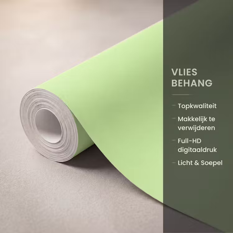 Behang - Groen - Neon - Quote — 3