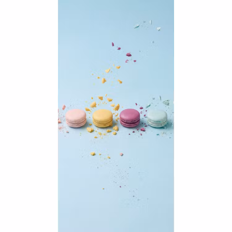 Behang - Macarons - Kleurrijk - Pastel — 2