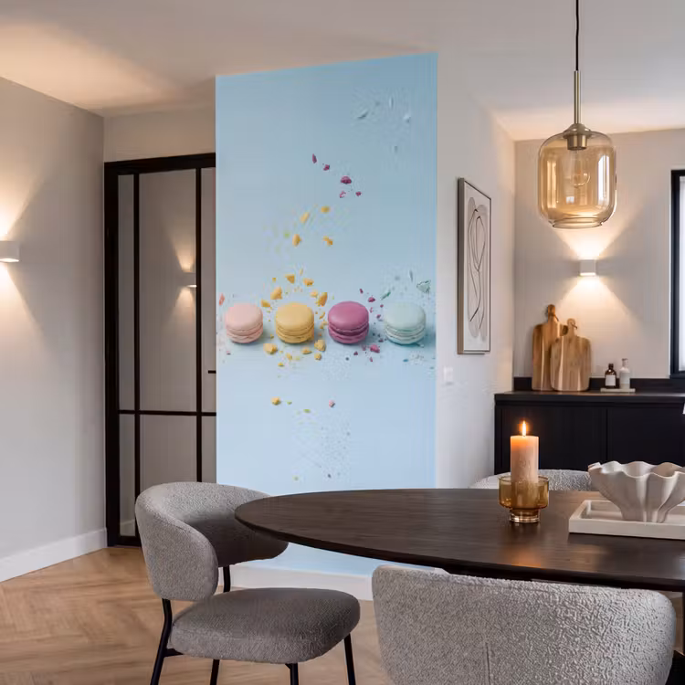 Behang - Macarons - Kleurrijk - Pastel — 5