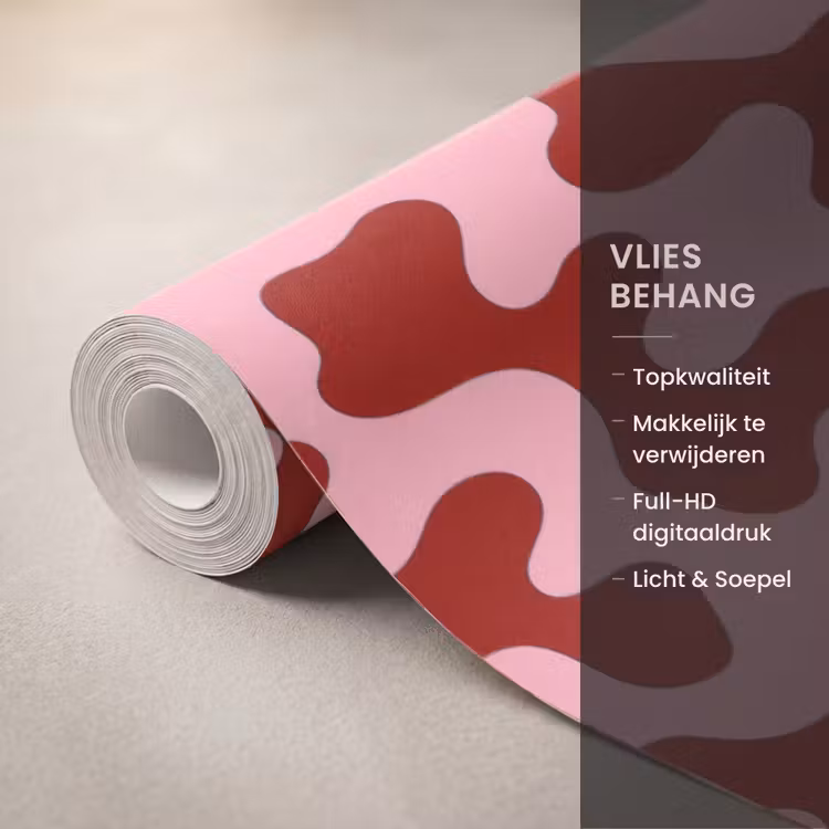 Behang - Modern - Abstract - Rood — 3