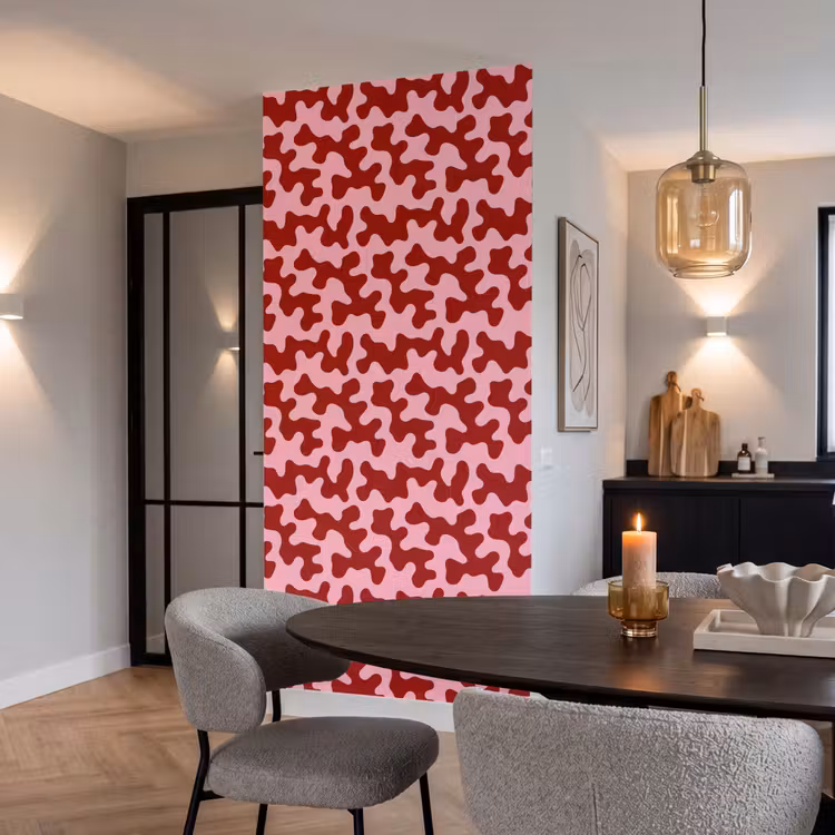 Behang - Modern - Abstract - Rood — 5