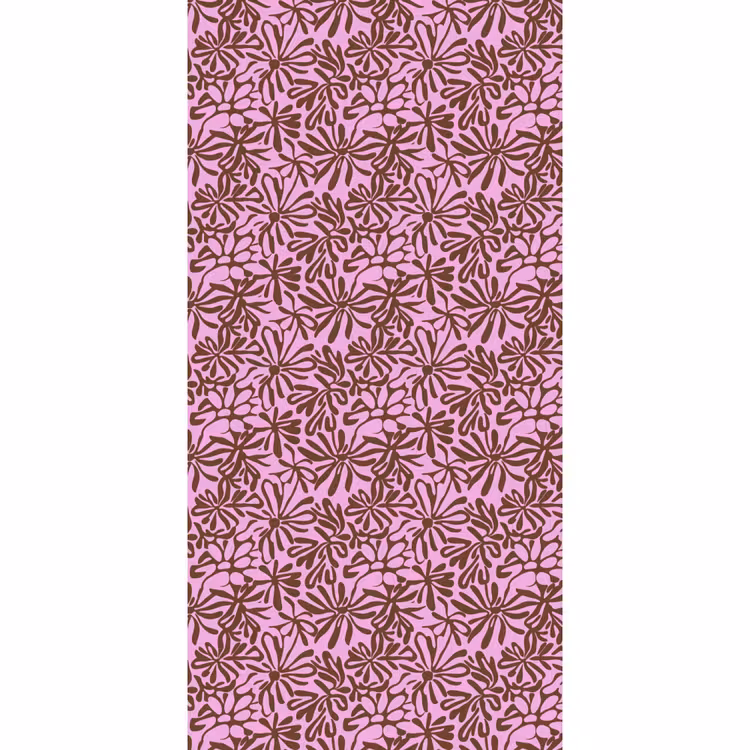 Behang - Organisch - Patroon - Roze — 2