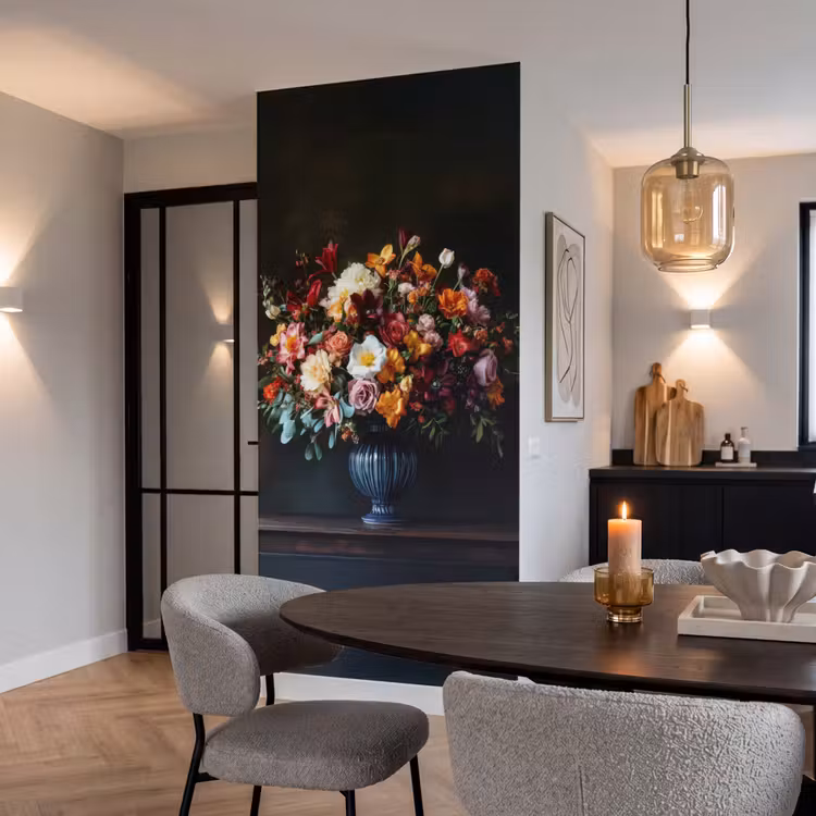 Behang - Groot - Bloemen - Vaas - Boeket — 5