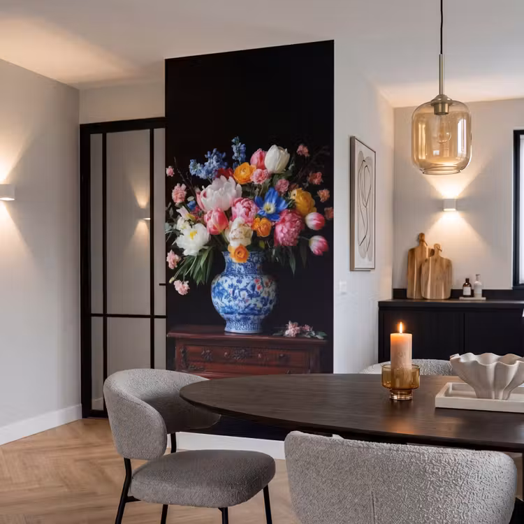 Behang - Rozen - Bloemen - Vaas - Boeket — 5