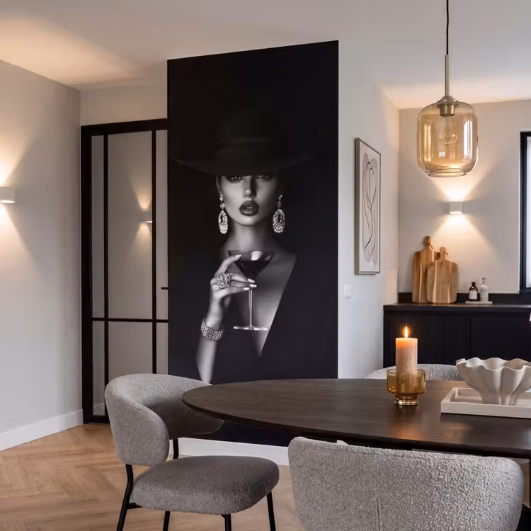 Behang - Vrouw - Cocktail - Chic — 5