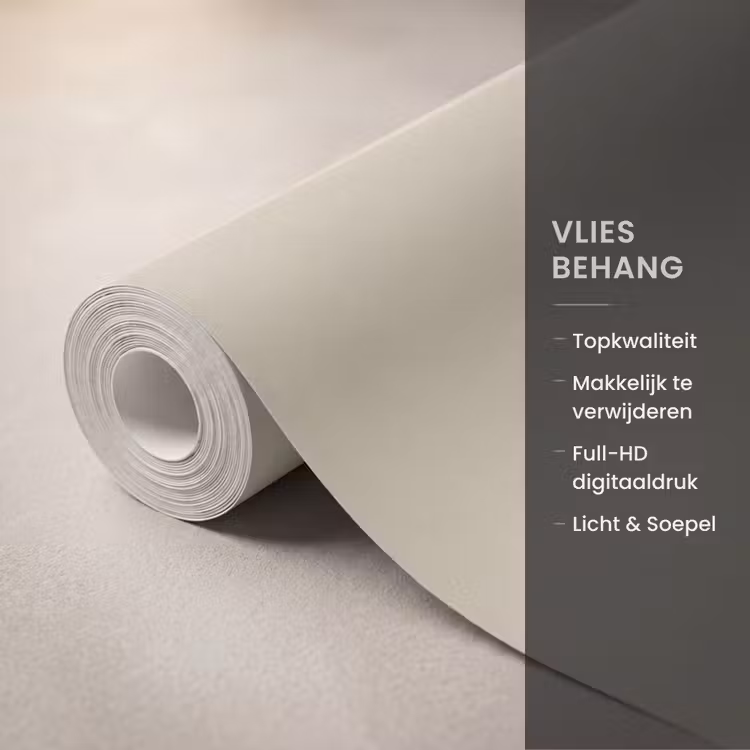 Behang - Paradijsvogelbloemen - Blauwgroene bladeren - Beige — 3