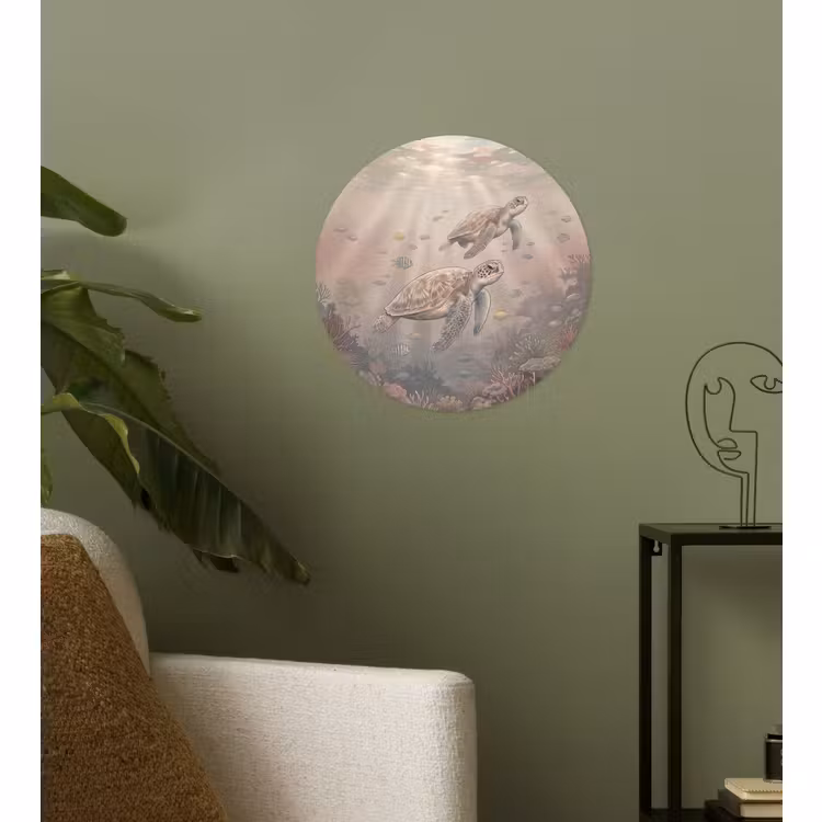 Behangcirkel - Dier - Onderwater - Oceaan - Illustratie - Zeeleven — 3