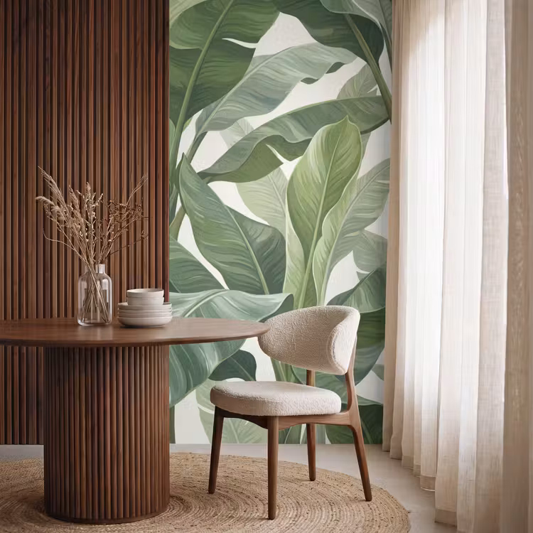Behang - Planten - Bladeren - Tropisch - Groen — 4