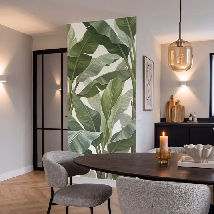 Behang - Planten - Bladeren - Tropisch - Groen — 5