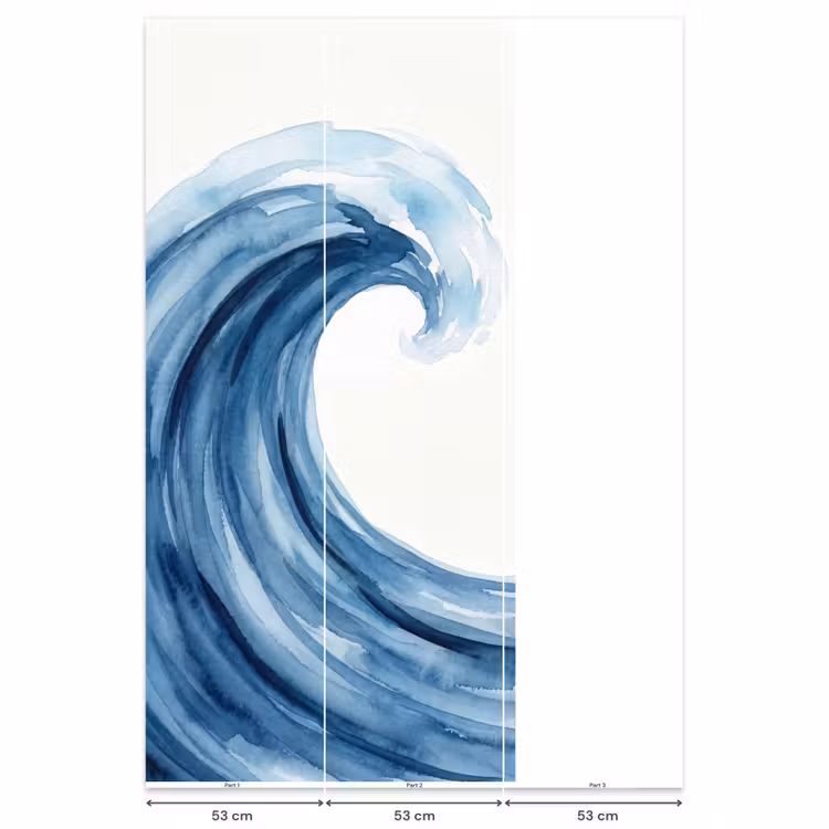 Behang - Water - Beweging - Natuur - Modern - Blauw — 6