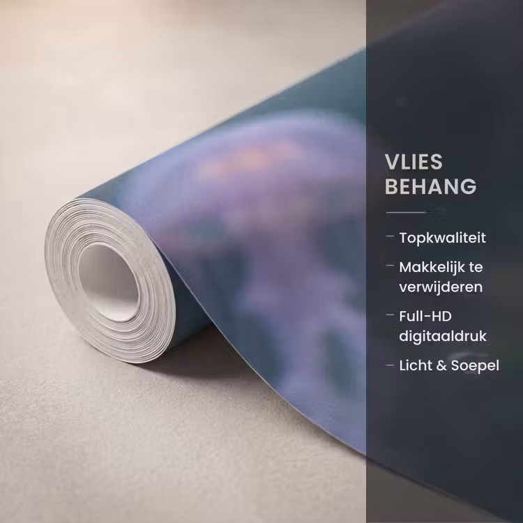 Behang - Kwal - Roze - Onderwater - Zeeleven - Dieren — 3