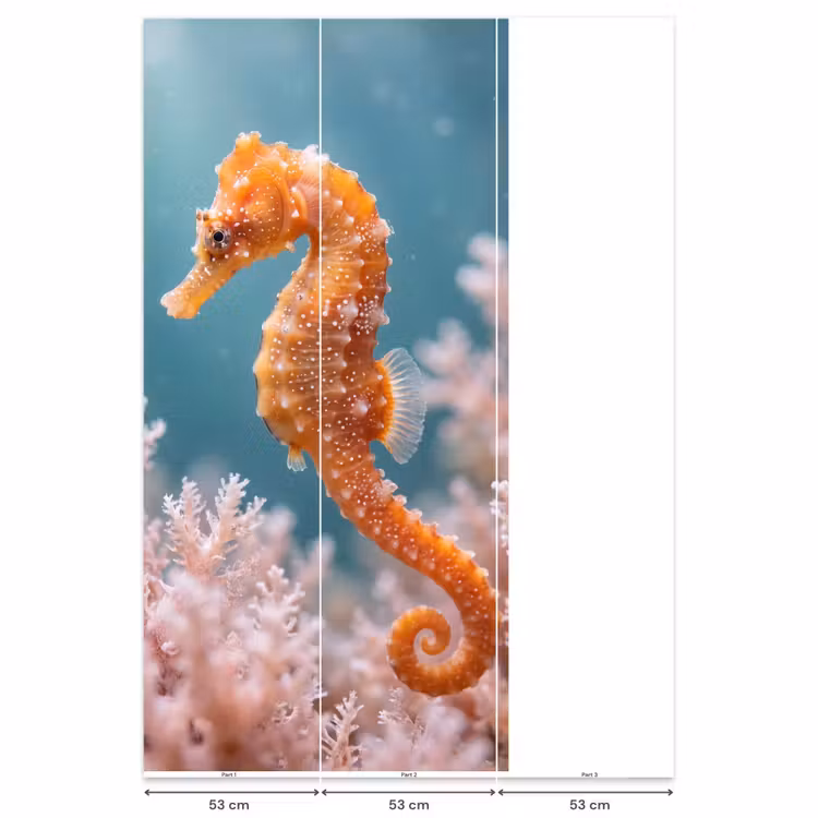 Behang - Vis - Koraal - Oceaan - Macro - Oranje — 6