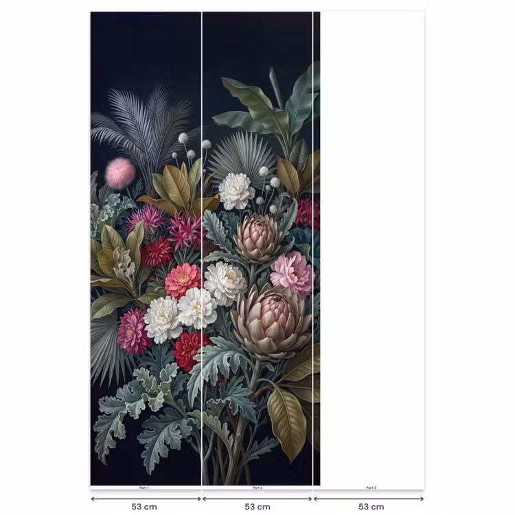 Behang - Planten - Tropisch - Botanisch - Donker - Groen — 6