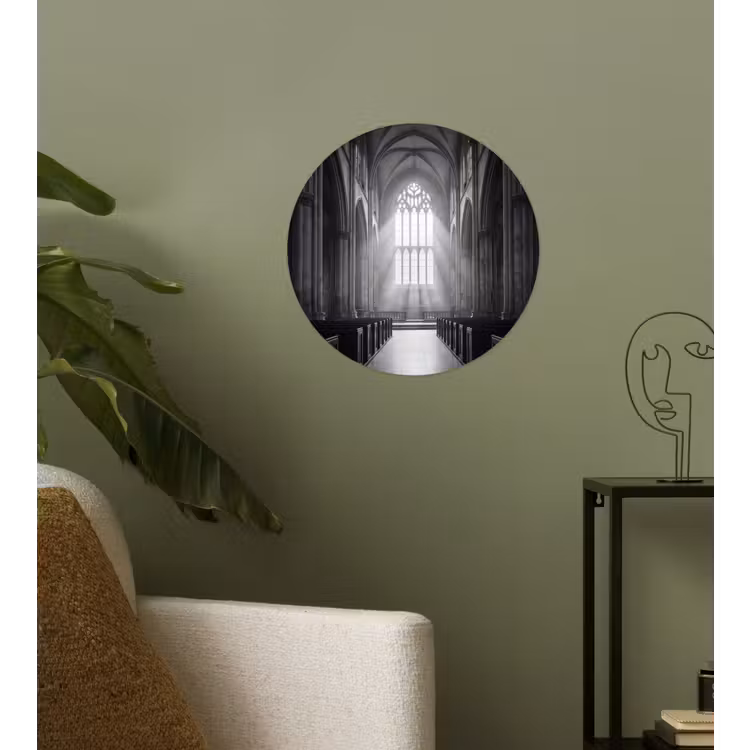 Behangcirkel - Kerk - Interieur - Lichtstralen - Architectuur - Klassiek — 3