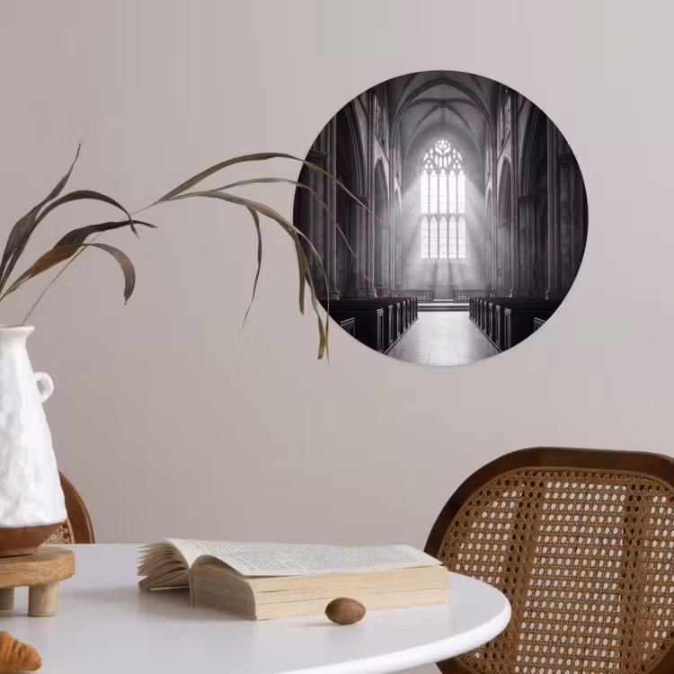 Behangcirkel - Kerk - Interieur - Lichtstralen - Architectuur - Klassiek — 4
