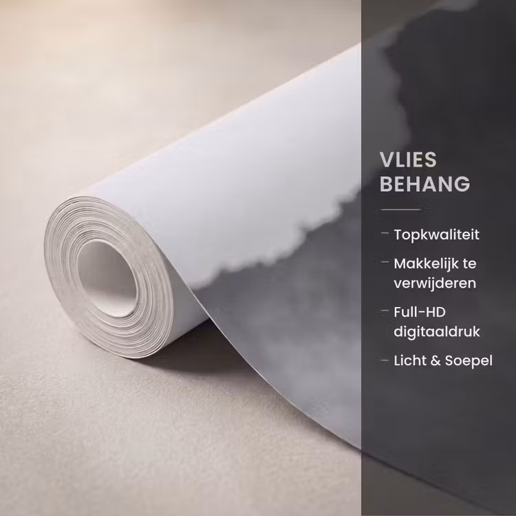 Behang - Paard - Ren - Stof - Zwart-wit - Dieren — 3
