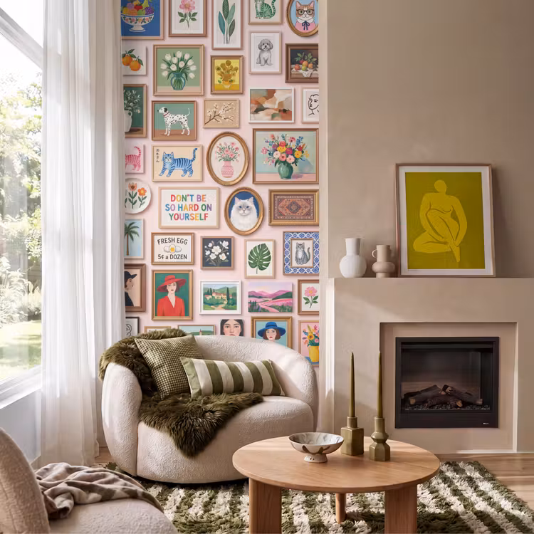 Behang - Kunst - Collectie - Decoratie - Modern - Kleurrijk — 1