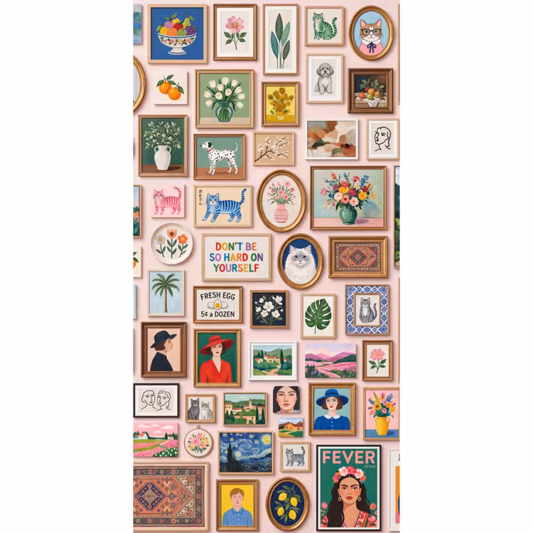 Behang - Kunst - Collectie - Decoratie - Modern - Kleurrijk — 2