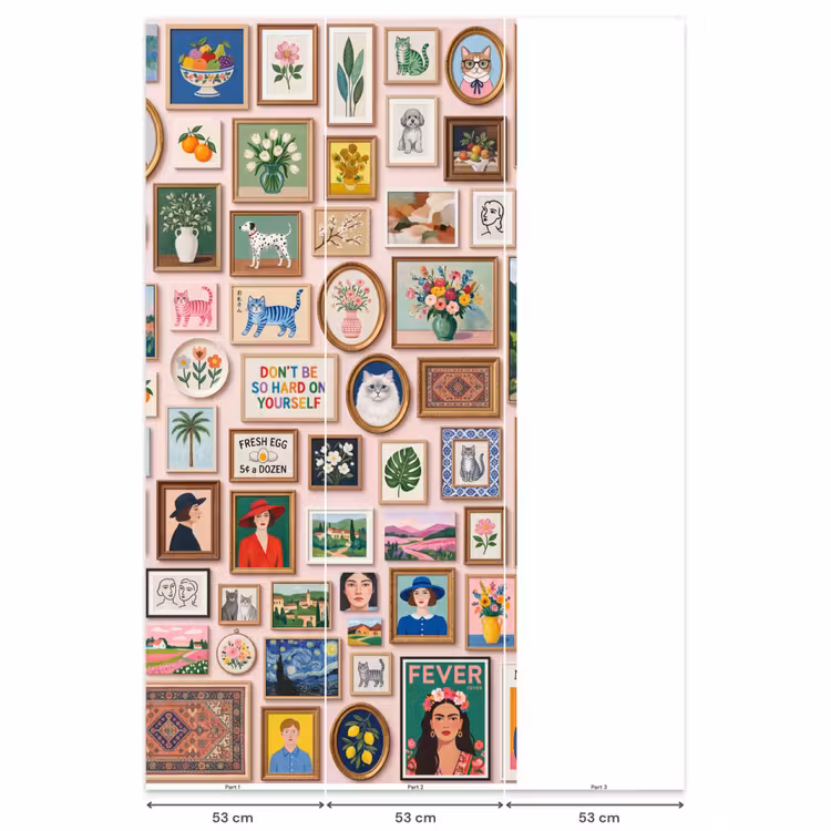 Behang - Kunst - Collectie - Decoratie - Modern - Kleurrijk — 6