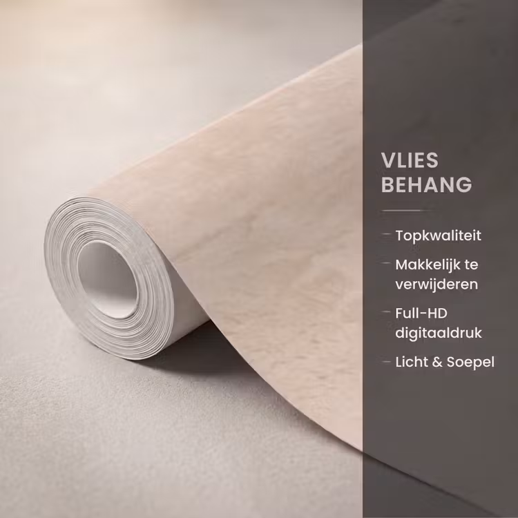 Behang - Textuur - Patroon - Abstract - Modern - Beige — 3